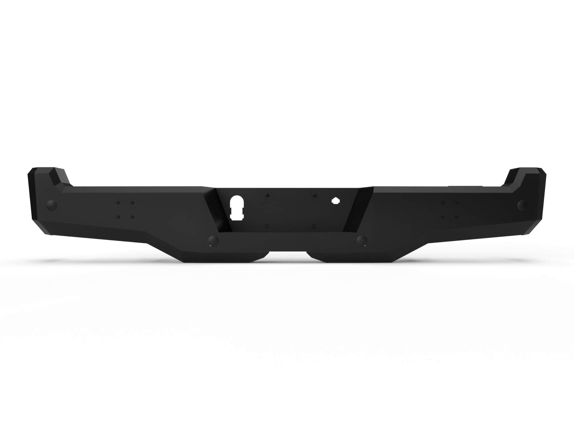 Alumilite Rear Bumper ICI Aluminum Compatible with 2017 - 2021 Ford Superduty