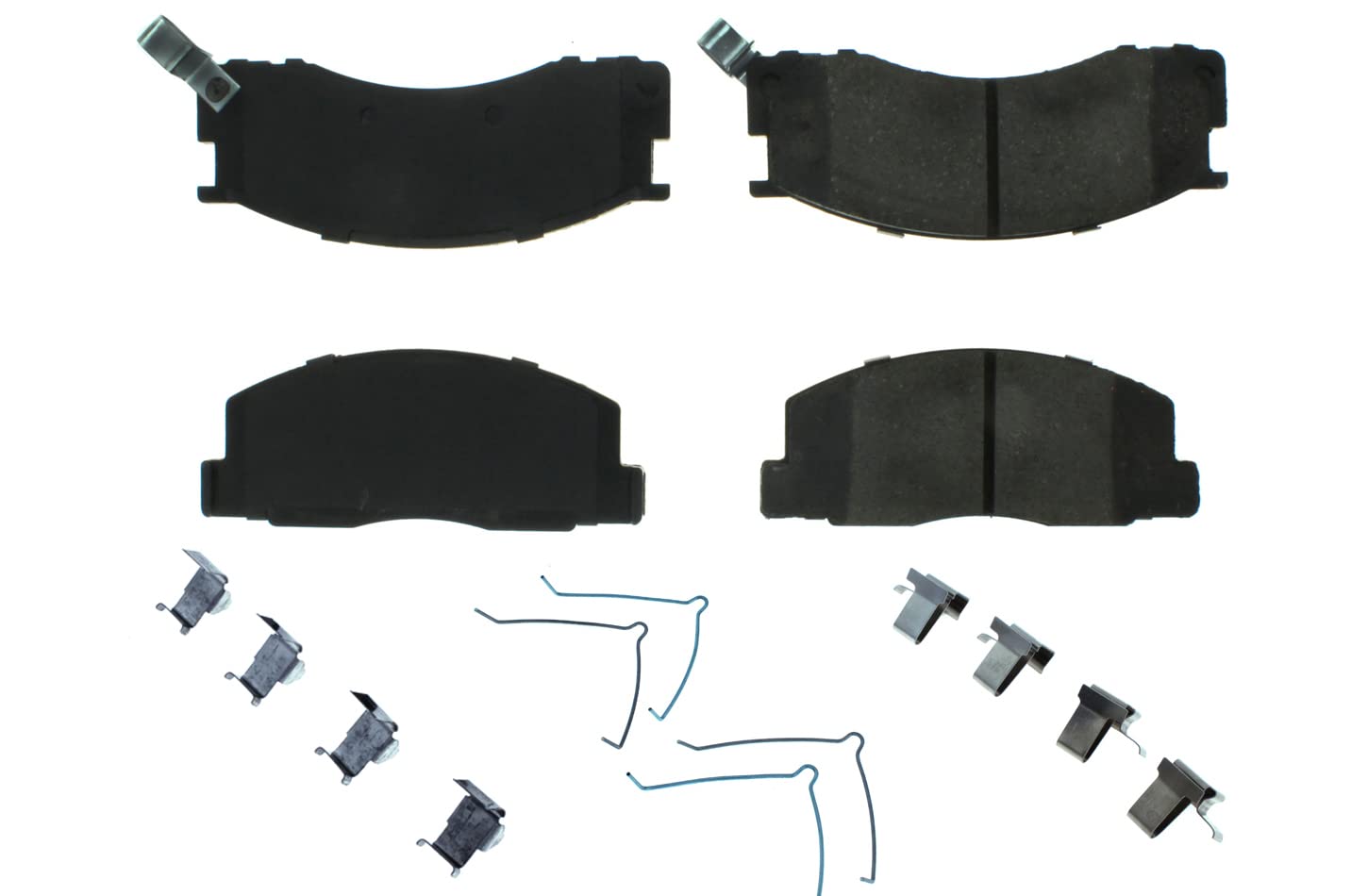 Posi-Quiet Ceramic Centric 105.05000 w/Shims and Hardware-Preferred (Front)