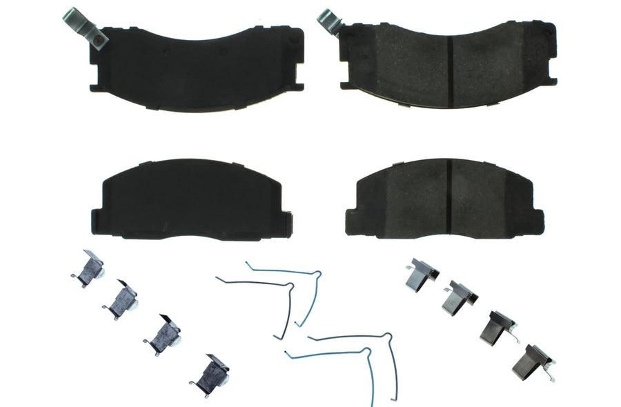 Posi-Quiet Ceramic Centric 105.05000 w/Shims and Hardware-Preferred (Front)