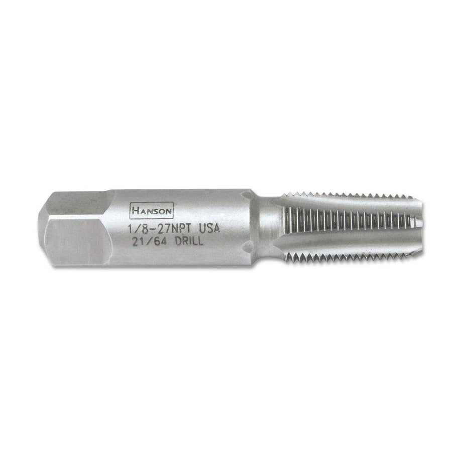 Hanson High Carbon Steel Taper Pipe Taps - tap 1/8npt pipe