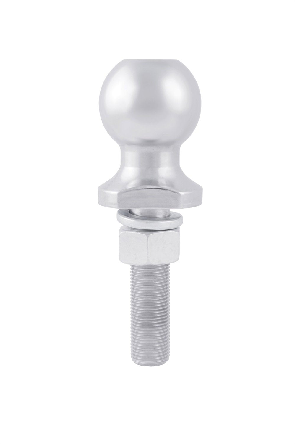 CURT Chrome Trailer Hitch Ball 40071, 2,000 lbs, 1-7/8-Inch Diameter, 3/4 x 3-Inch Shank