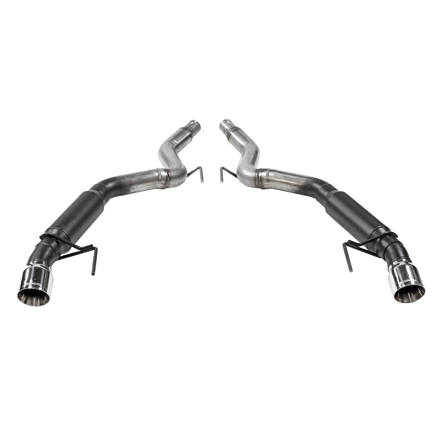 Outlaw Flowmaster 817713 Axle-Back Exhaust Kit 3 Inch 409 Stainless Steel 4 Inch Polished 304 Stainless Steel Tips Compatible with 2015-2023 Ford Mustang 2.3L Ecoboost or 3.7L V6 Coupe Convertible
