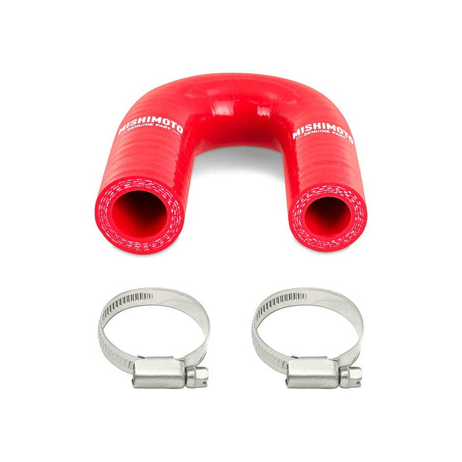GM LS V8 Mishimoto Heater Core Bypass Hose, Red Silicone