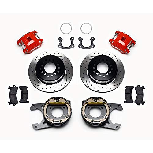 P/S D154 Kit, Drilled-Red