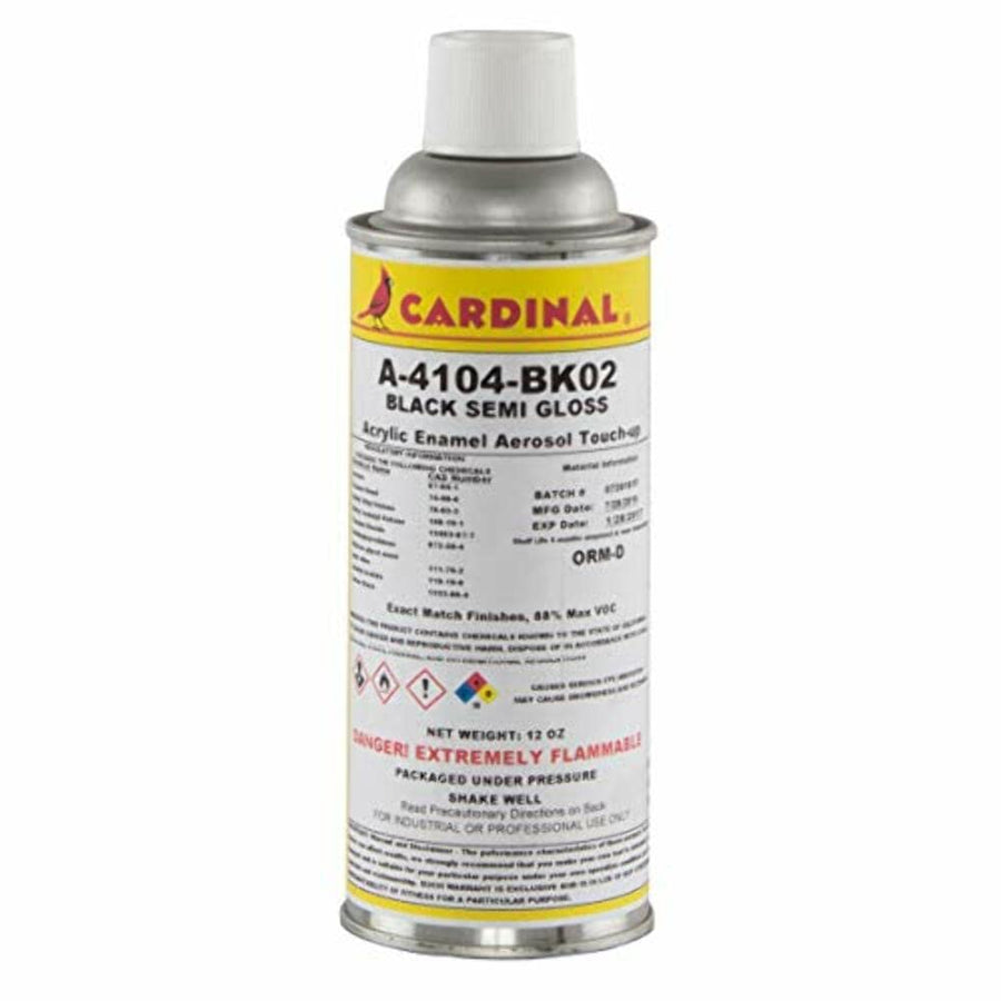 Black Semi-Gloss Steel Metallic Touch-Up Paint - Synergy Manufacturing (4017)