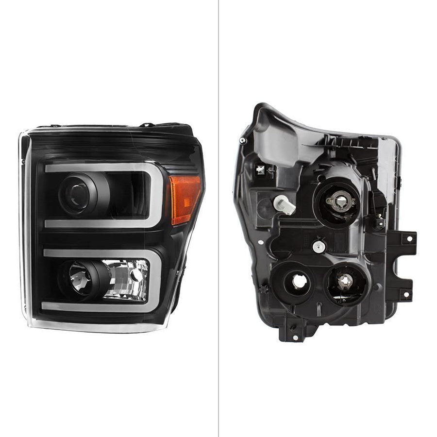 Projector Headlight Xtune PRO-JH-FS11-LBBRL-BK, 1 Pack