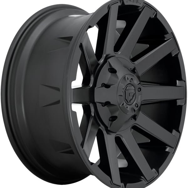 D437 CONTRA FUEL OFF-ROAD 20X9, 8X6.5, 5.79, 20mm SATIN BLACK - D43720908257