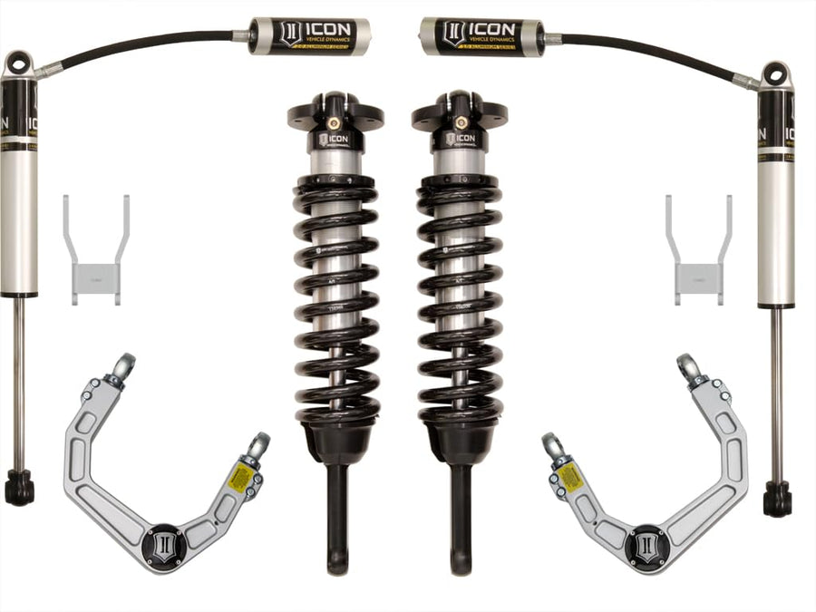 Stage 3 Suspension System, ICON 0-3" Lift, Billet UCA, Compatible with 2005-11 Toyotaa Hilux, K53138