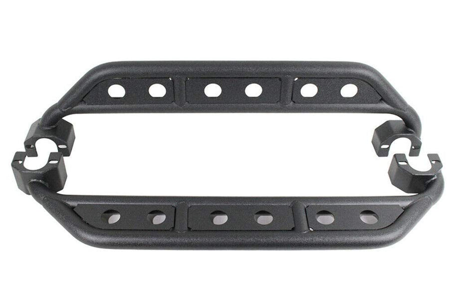 Offroad FISHBONE Jeep Wrangler Side Steps 07-17 Wrangler JK 4 Door Steel Black Textured Powdercoat