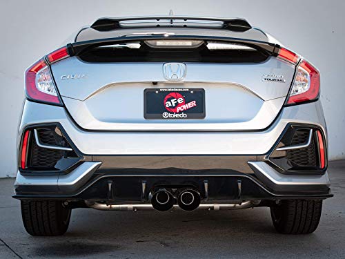 Takeda aFe Power 49-36624-B 3 IN 304 Stainless Steel Cat-Back Exhaust System w/Black Tips