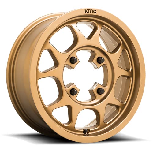 KMC Toro KS136 15x6 4x156 +38mm Bronze Wheel Rim 15" Inch