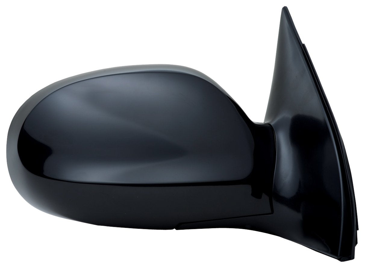 Fit System Mirror Passenger Side for Kia Sedona EX Model, Black, PTM, Foldaway, Heated Power