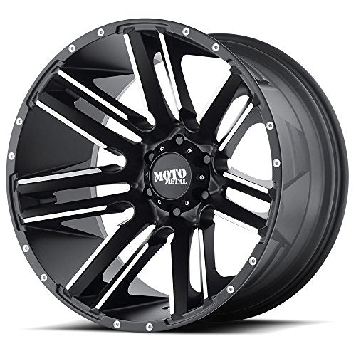 MO978 Moto Metal 20X10 5X150 S-BLK MACH -24MM - MO97821058524N