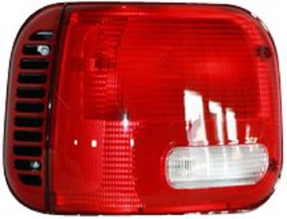Left TYC Tail Light Assembly Compatible with 1997-2003 Dodge VAN