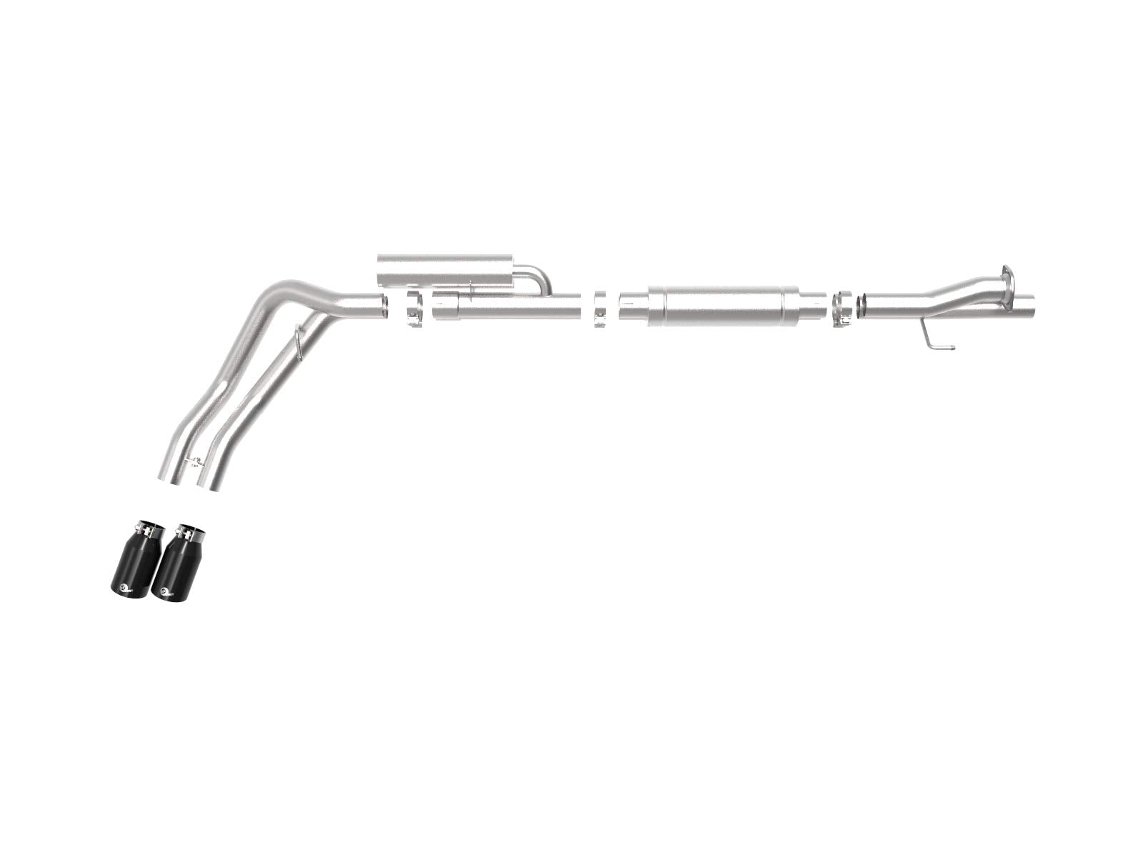 Rebel Series aFe Power 49-43117-B Cat-Back Exhaust System for Ford F-250/F-350