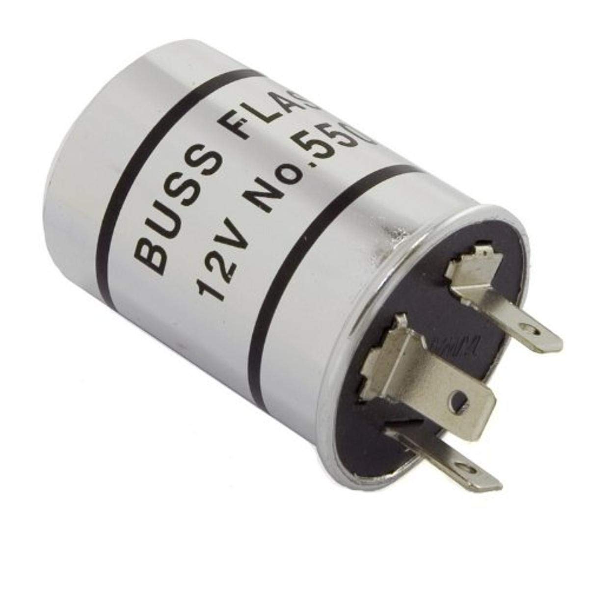 12411.03 | Omix-Ada | Flasher Relay, 3 Blade, 550 | OE Reference: 56000903 | Fits 1987-1995 Jeep Wrangler YJ