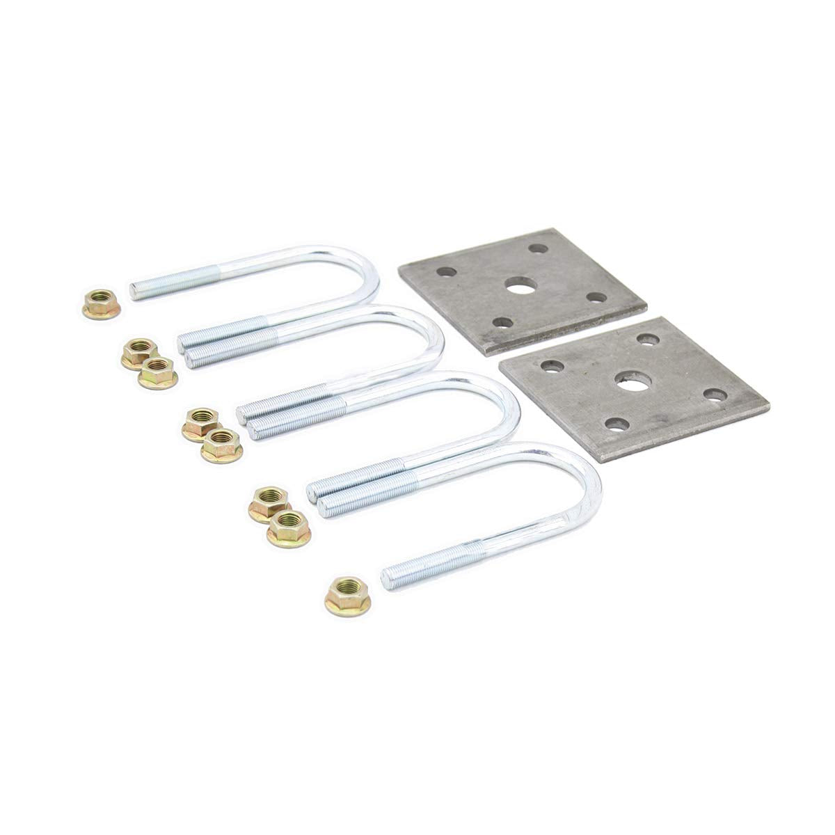 Lippert Axle Mounting Kit Replacement with 1.75" Tube and U-Bolt Design for RV Travel Trailer Suspension Systems -297426