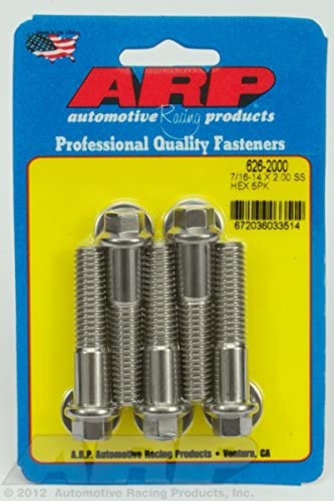 Hex Bolt ARP (626-2000), Stainless Steel