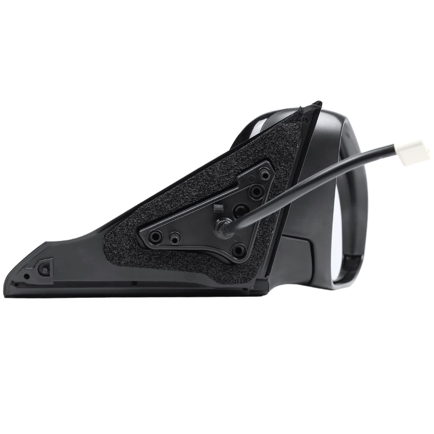 5-Pin Black Power Heated Fold Right Passenger Side Mirror Spec-D Tuning Compatible with 2015-2018 Toyota Camry