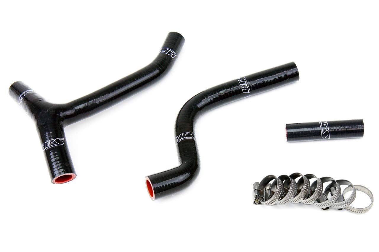 Black HPS 57-1265-BLK Silicone Radiator Coolant Hose Kit