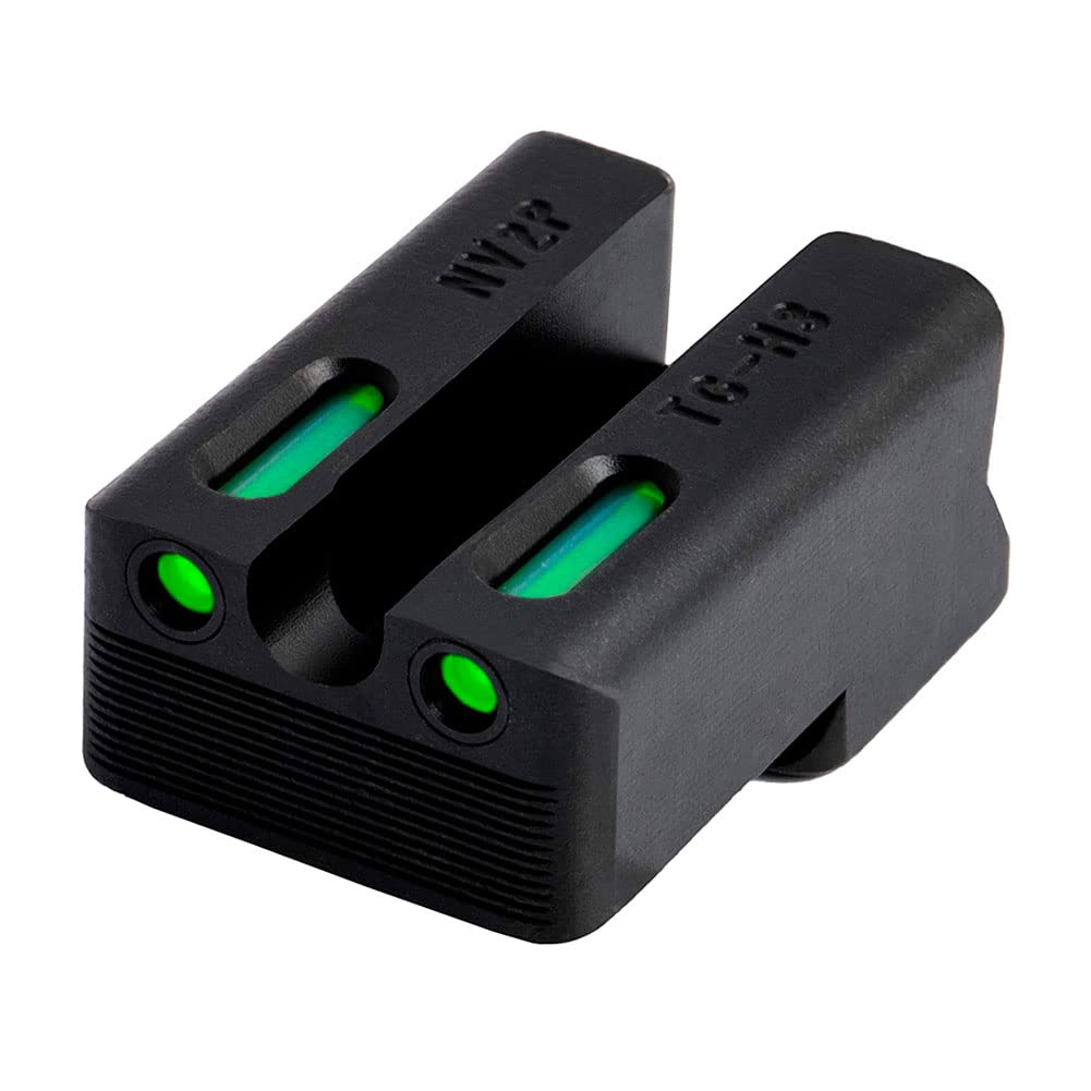 Handgun Sight TRUGLO TFX PRO | Compact Snag-Free Durable Shock-Resistant Glowing Tritium & Fiber-Optic Xtreme Night Sight with High Contrast Orange Front Ring, Compatible with 1911 270/500 Handguns