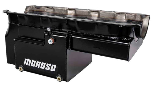 Moroso Core Based 20033 Oil Pan for Mark IV Big Block Chevy, Heavy Duty Marine Use, 10" Depth