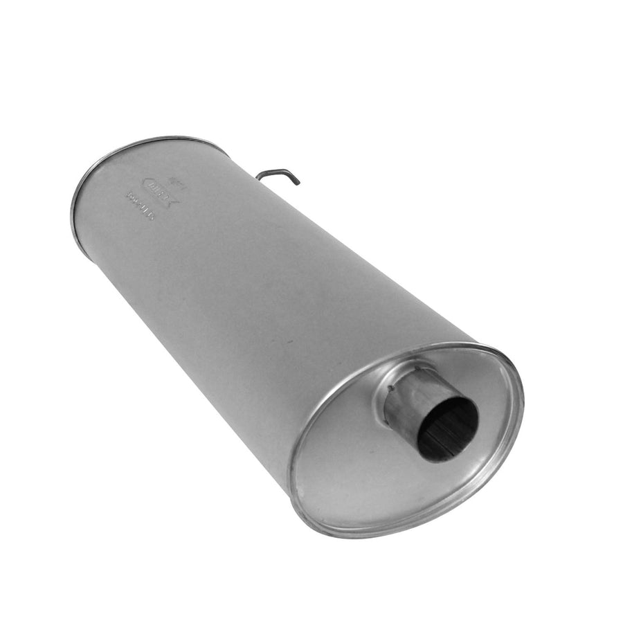 700490 nobrandname Muffler - MSL Maximum Oval Body - H7" X W9" X L24" 28" OAL 2" ID / 2.25" ID Config. D Muffler - MSL Maximum