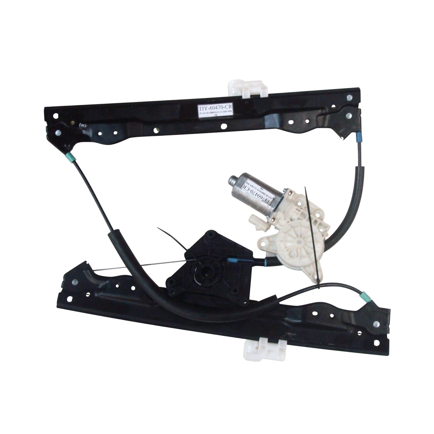 Power Window Motor and Regulator Assembly TYC 660481 Front Right-Side Compatible with 2011-2014 Chrysler 200