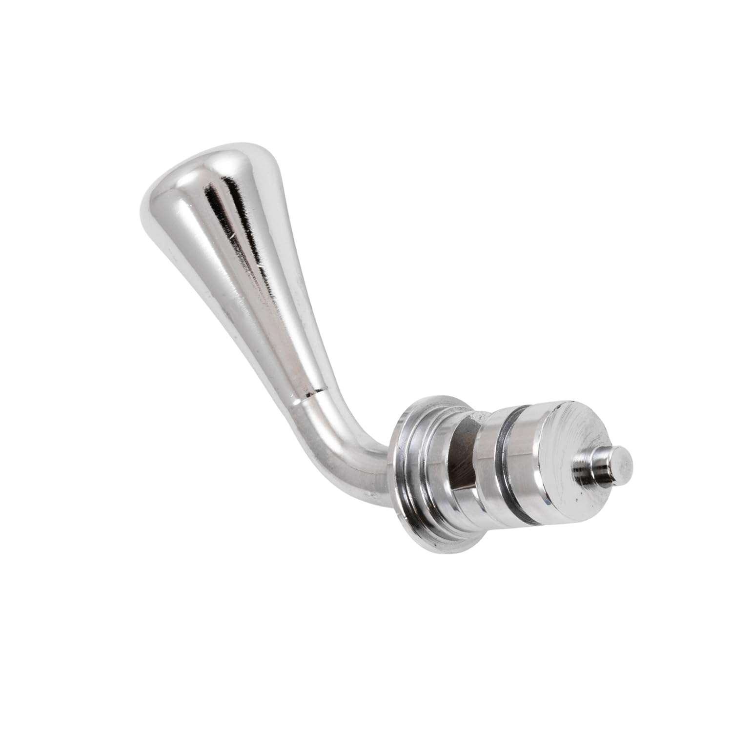 Winch Clutch Lever TrailFX WXV009, Replacement for TrailFX XV95 Series Winch Part WXV95B, Chrome Finish, Bolt-in Clutch Handle