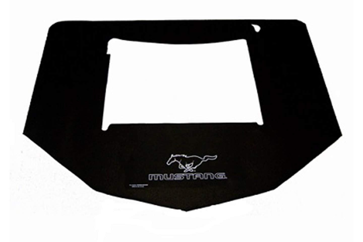 Fender Gripper Front End Cover with Logo Ford Running Pony | Officially Licensed by Ford Motor Company | 2005-2014 Ford Mustang | FEC210505