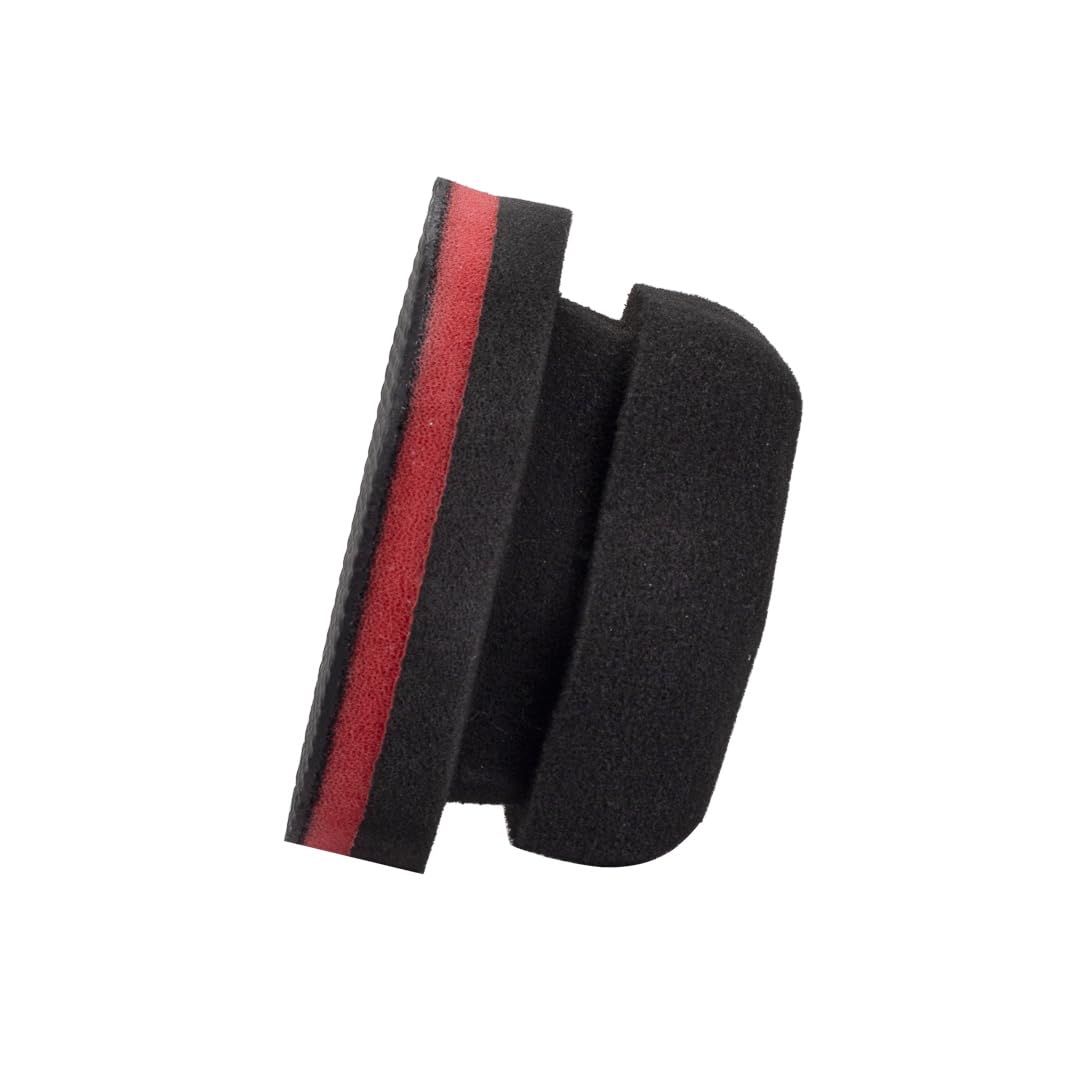 Maxshine Clay Applicator Synthetic | 3.5" Diameter, Universal Fit, Foam Grip | Durable, Reusable, Efficient Surface Contaminant Removal for Smooth Car Paint