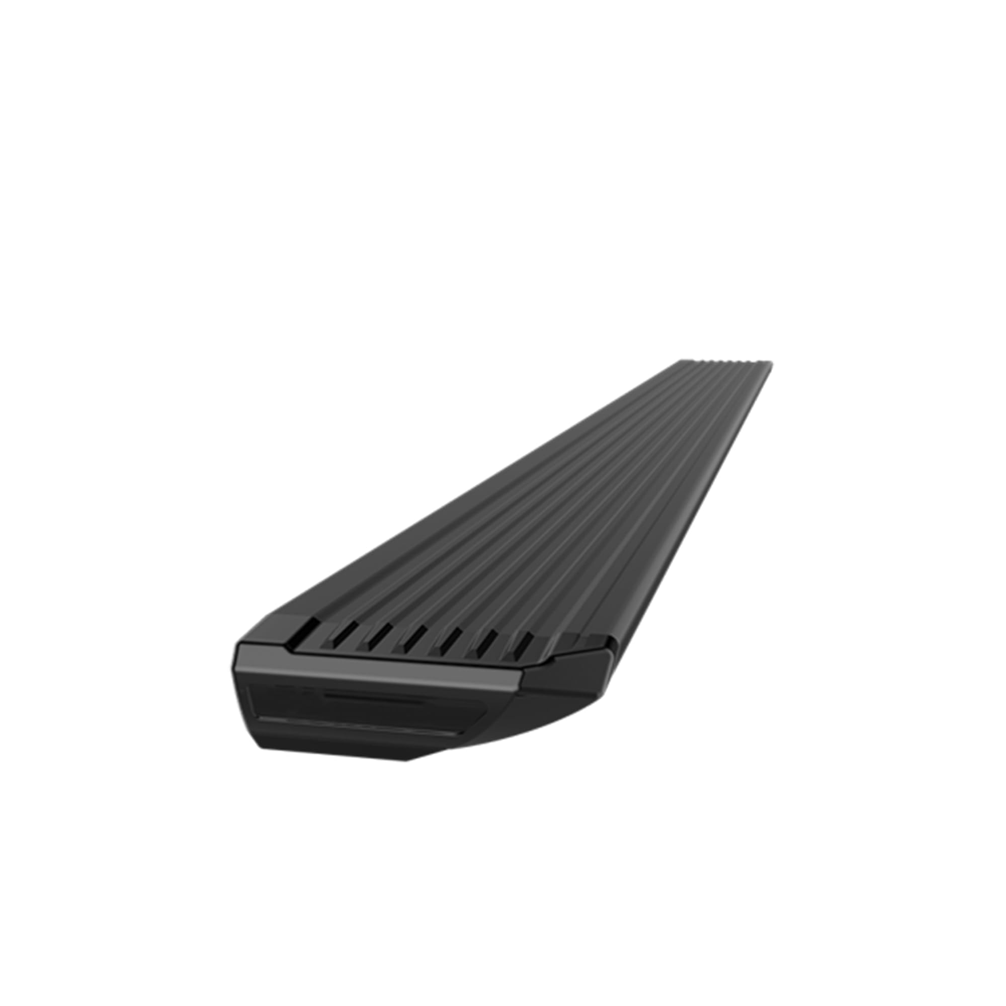 Elite Black Horse Retractable Power Board Black Compatible with 2013-2018 Ram 1500 Crew Cab|2013-2024 Ram 2500 Crew Cab|2013-2024 Ram 3500 Crew Cab-PWBR0379