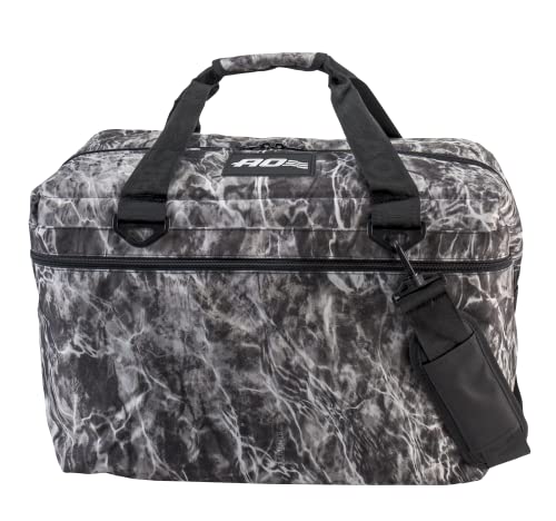 AO Coolers Soft Cooler, Elements 36 Pack, Manta, Grey Camo, 36 Pack,AOELMA36