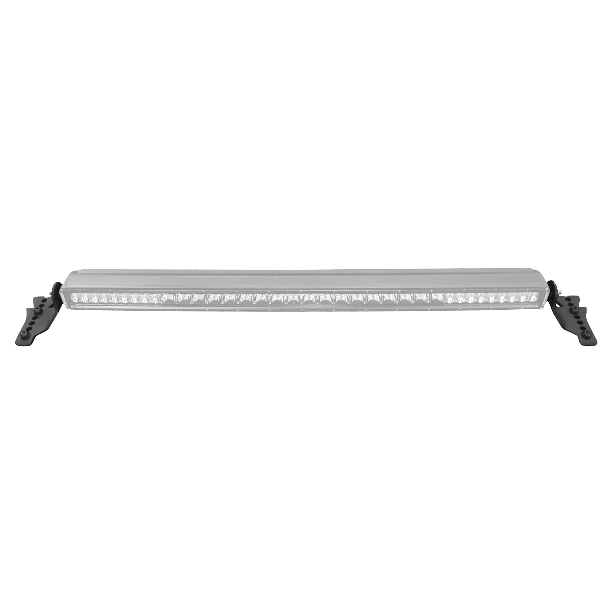 Go Rhino Hard Top XE LED Light Mounts for 30" Single Row LED Bar | Mild Steel, Textured Black | 731300T