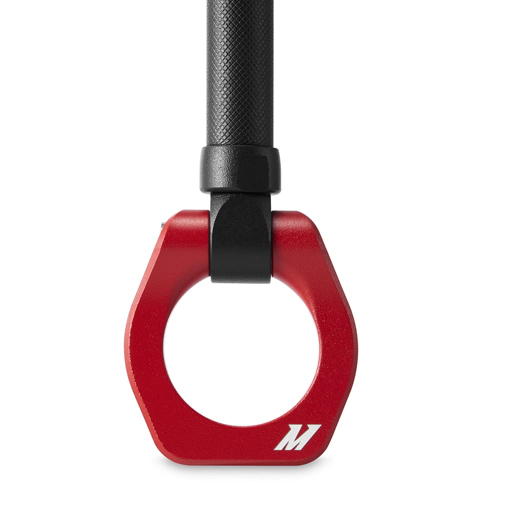 Mishimoto Tow Hook Racing, Compatible with Toyota GR Corolla 2023+, Red