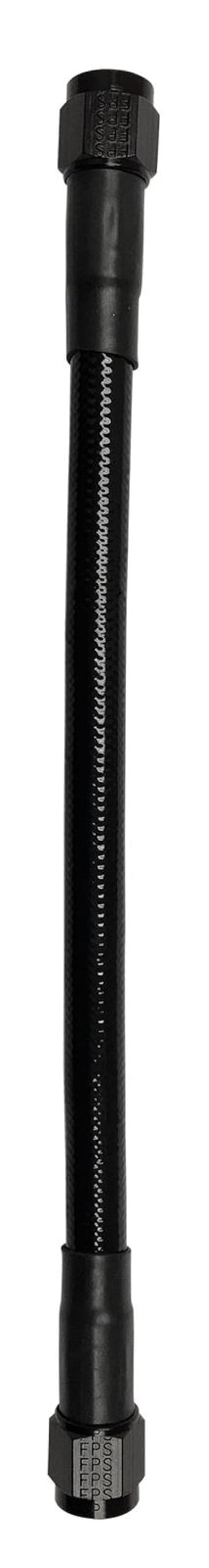 Fragola Performance Systems #8 Ext Ptfe Hose Assy Str X Str 24" Black 6028-1-1-24BL