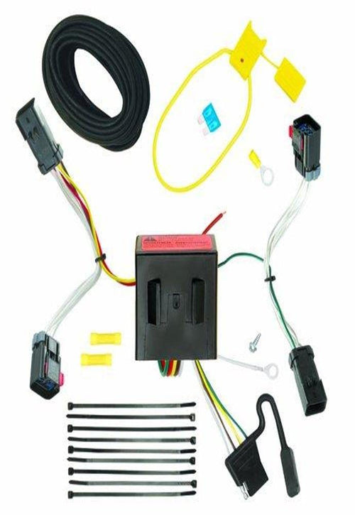 T-One Connector Assembly Tekonsha for Jeep Compass,Black