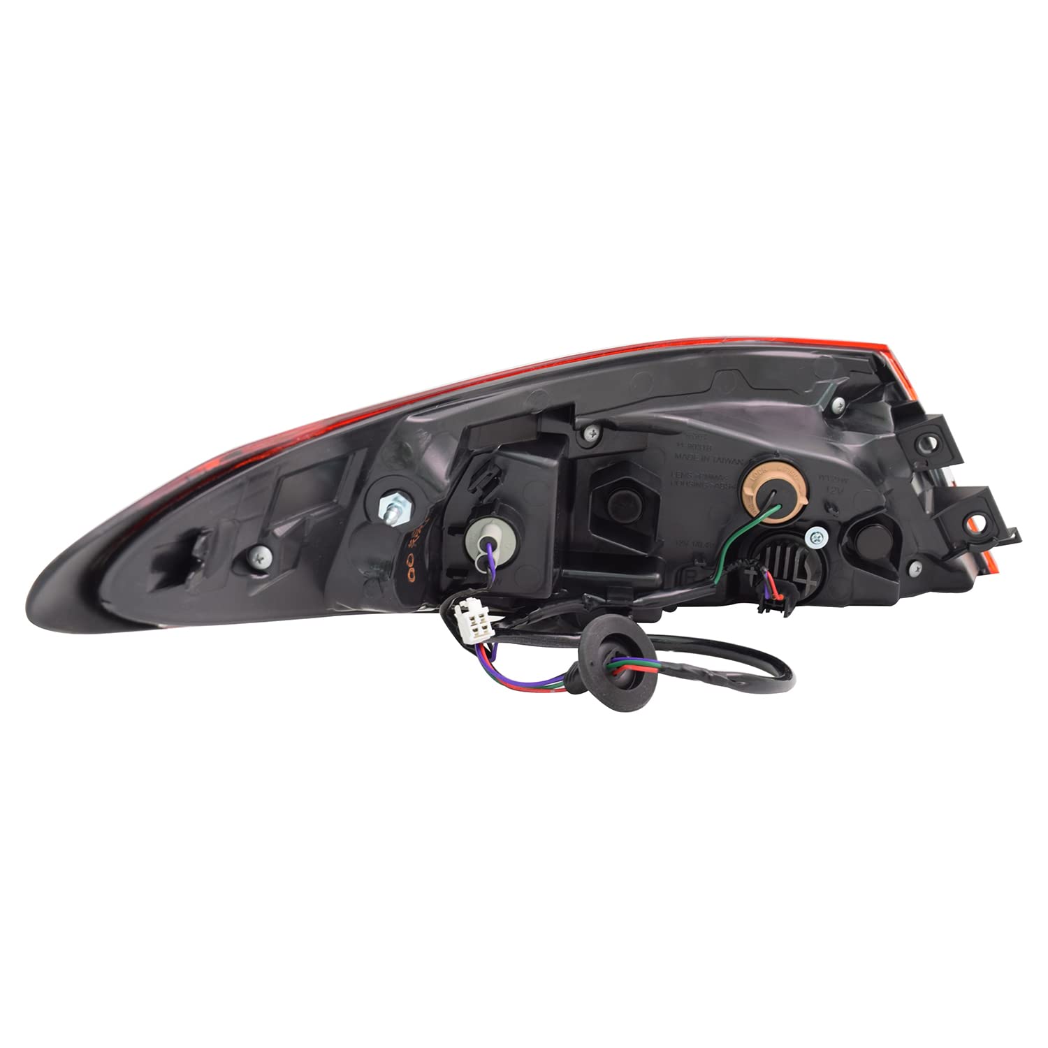 Right TYC Tail Light Assembly Compatible with 2018-2020 Toyota Camry