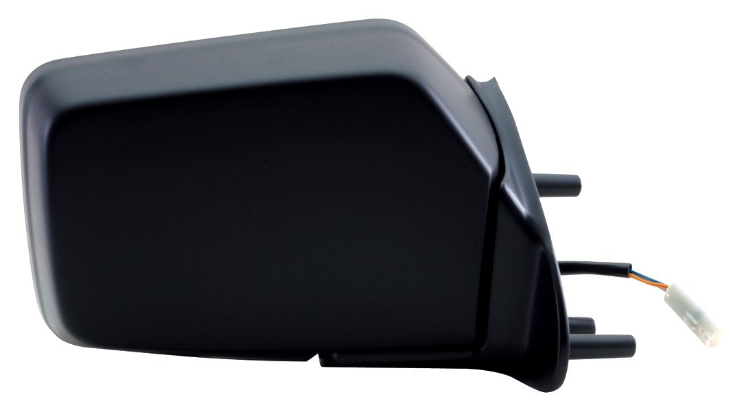 Fit System Side Passenger Mirror for Nissan Pathfinder, Pick-Up E/SE/XE, Black, Foldaway, Power