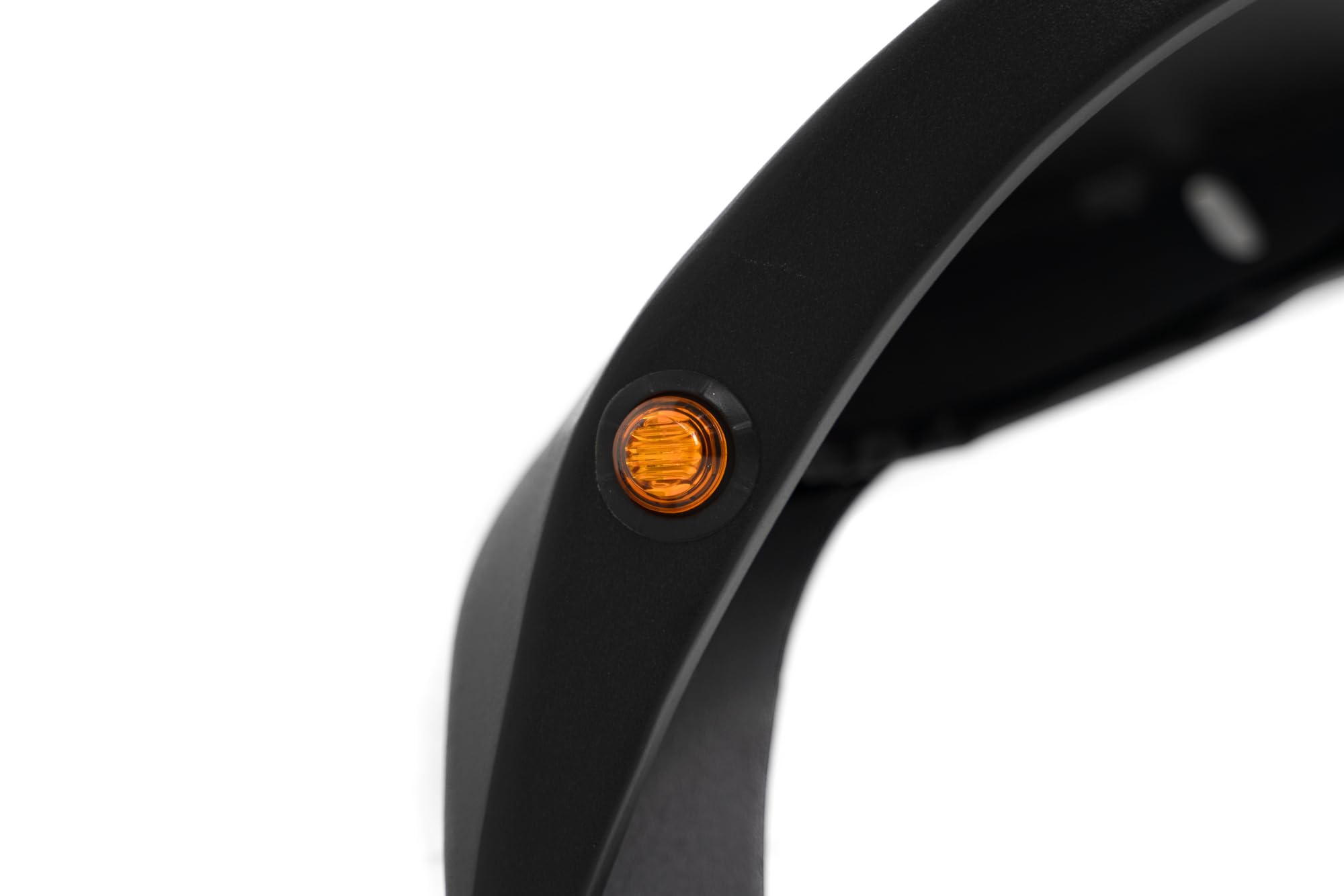 Slim Fender Flares DV8 Offroad for The 2007-2018 Jeep Wrangler JK | Plug and Play Amber Marker Light | Bolt-On Installation with Optional Cutting | Bolt-On Installation with Optional Cutting