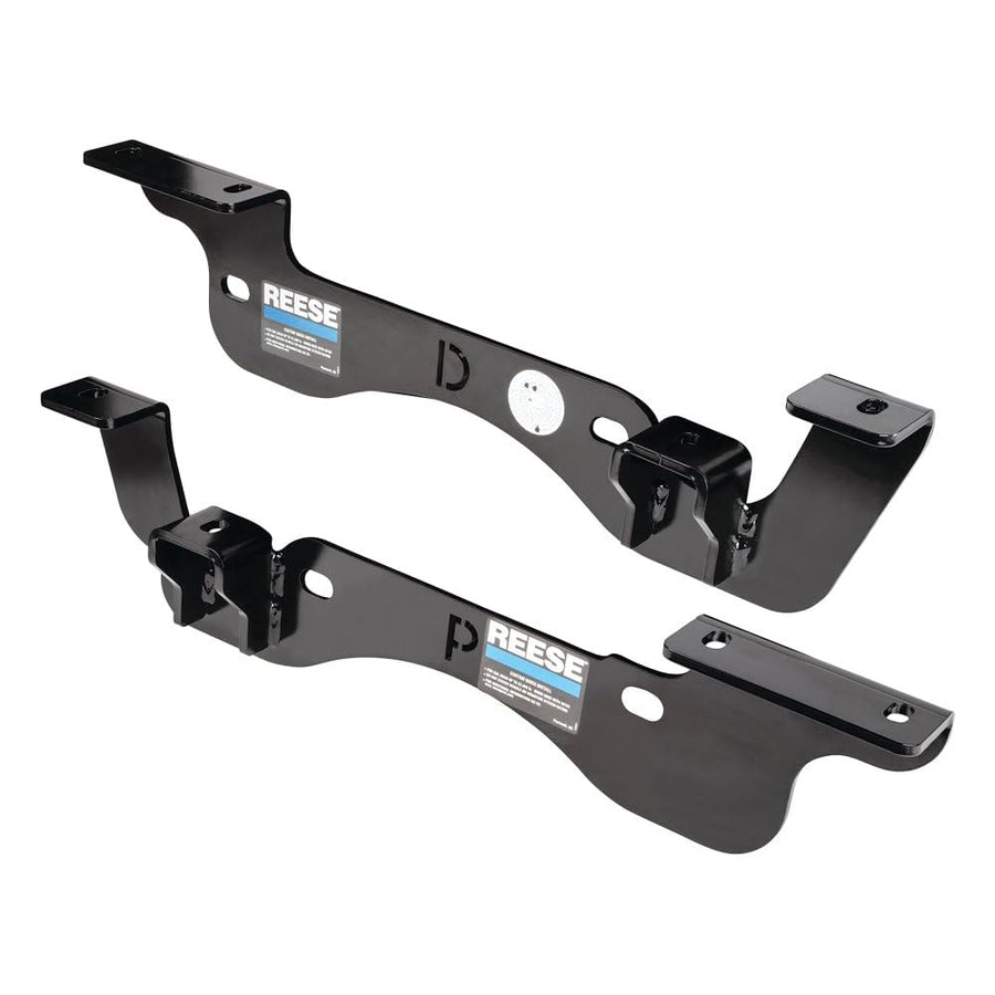 56017 Reese 5th Wheel Custom Quick Install Brackets for Ford F-250 Super Duty, F-350 Super Duty, and F-450 Super Duty (2017-2020), Black