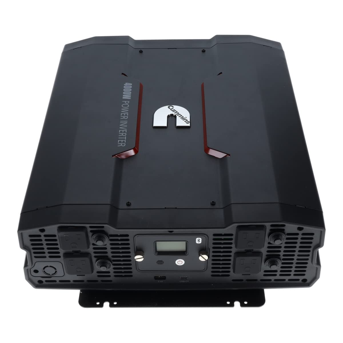 4000 Watts Cummins Inverter Modified Sine Wave Truck Inverter 12 Volts to 110 Volts Four AC Outlets Two USB Ports (Plus Cable Kit)- CMN4000W - Inverters for Vehicles, Van Life, Camping