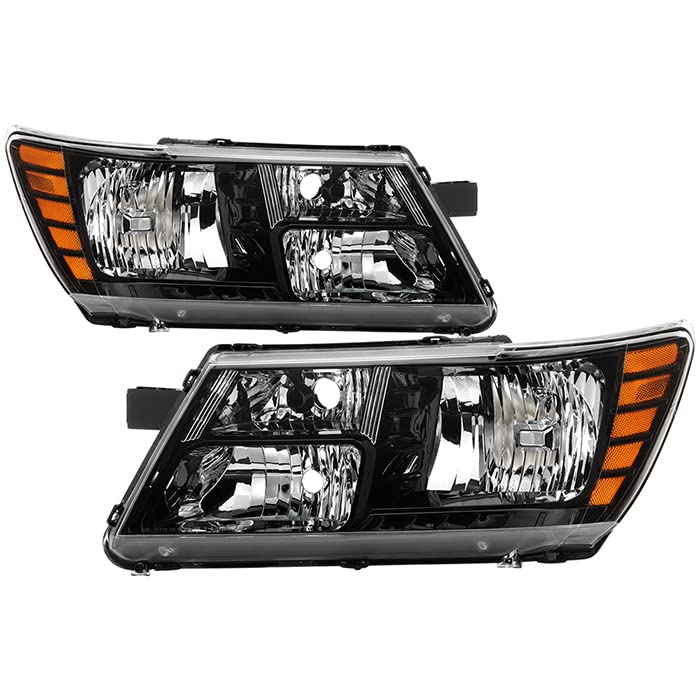 OEM Style Xtune Headlights (HD-JH-DJ09-AM-BK) (OE)
