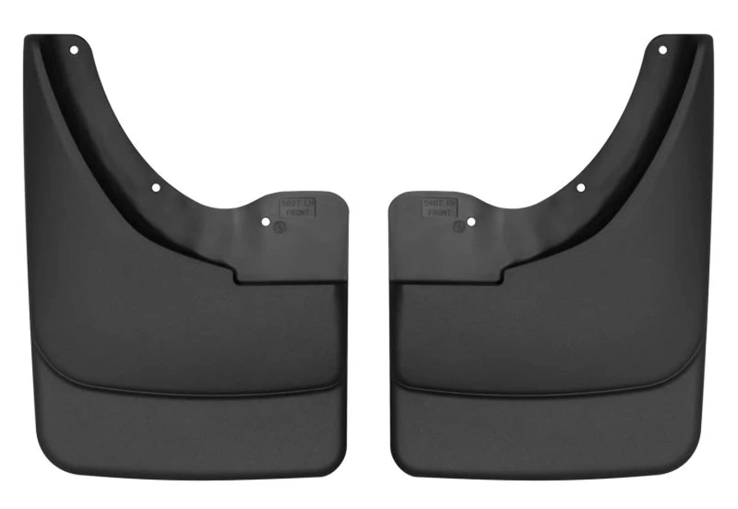 Husky Liners Front Custom Fit Mudguard for Select Chevrolet/GMC Models - Pack of 2 (Black)