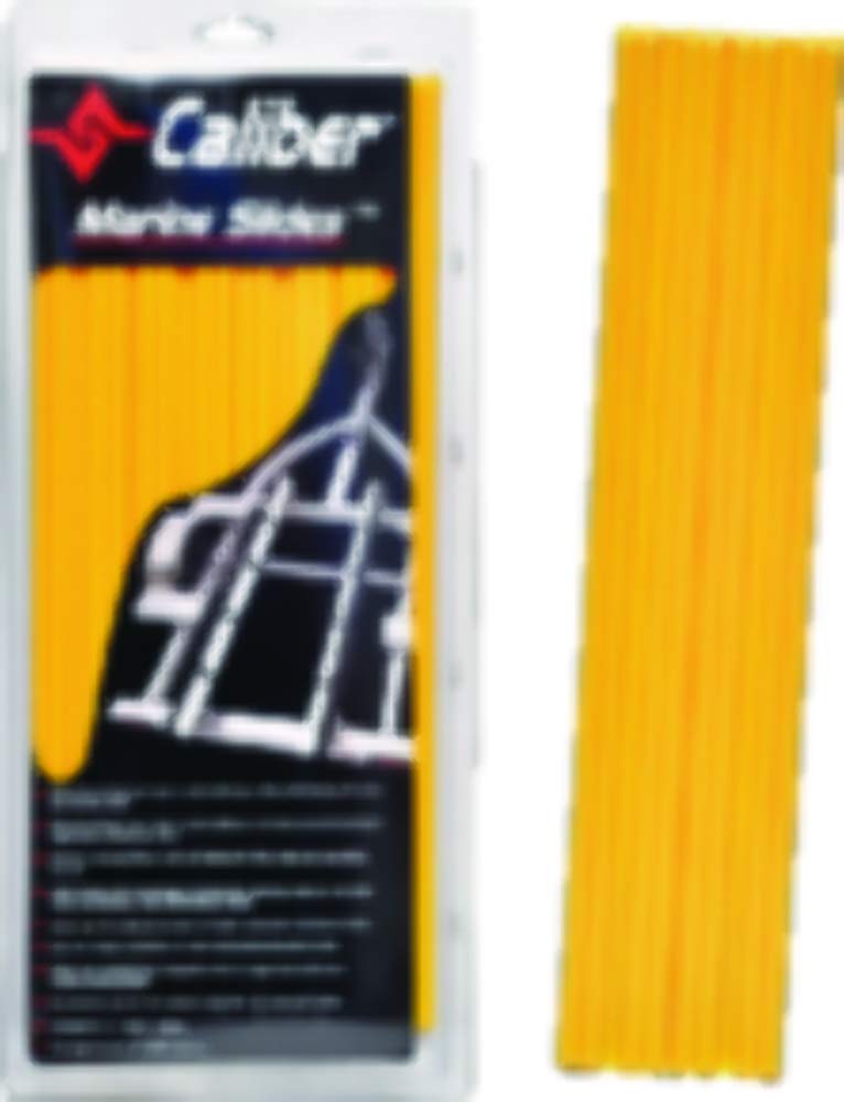 Marine Caliber Trailer Bunk Slides 23033, 1.5 x 15 inch, 10-Pack Yellow