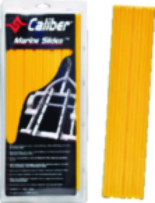 Marine Caliber Trailer Bunk Slides 23033, 1.5 x 15 inch, 10-Pack Yellow