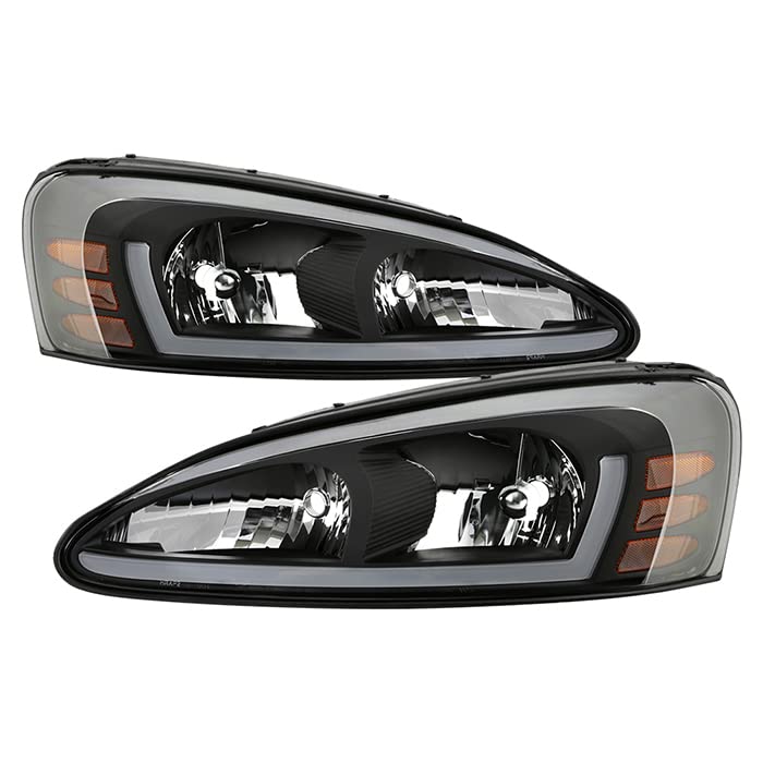 Crystal Xtune Headlights (HD-JH-PGPRIX04-LBDRL-BK)