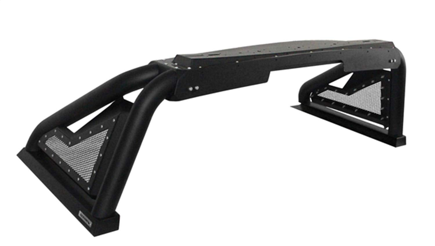 Go Rhino 2.0 Sport Bar w/Power Actuated Retractable Light Mount | Mild Steel, Textured Black | 911600T | Fits 2015-2024 Ford F-150 & Other Full Size Trucks (See Description)