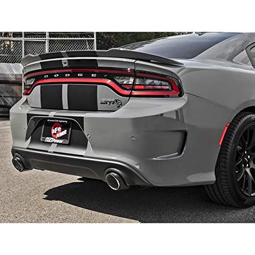 MACH Force-Xp aFe Power-49C32068-C 4-1/2" Carbon Fiber/Stainless Steel Exhaust Tips