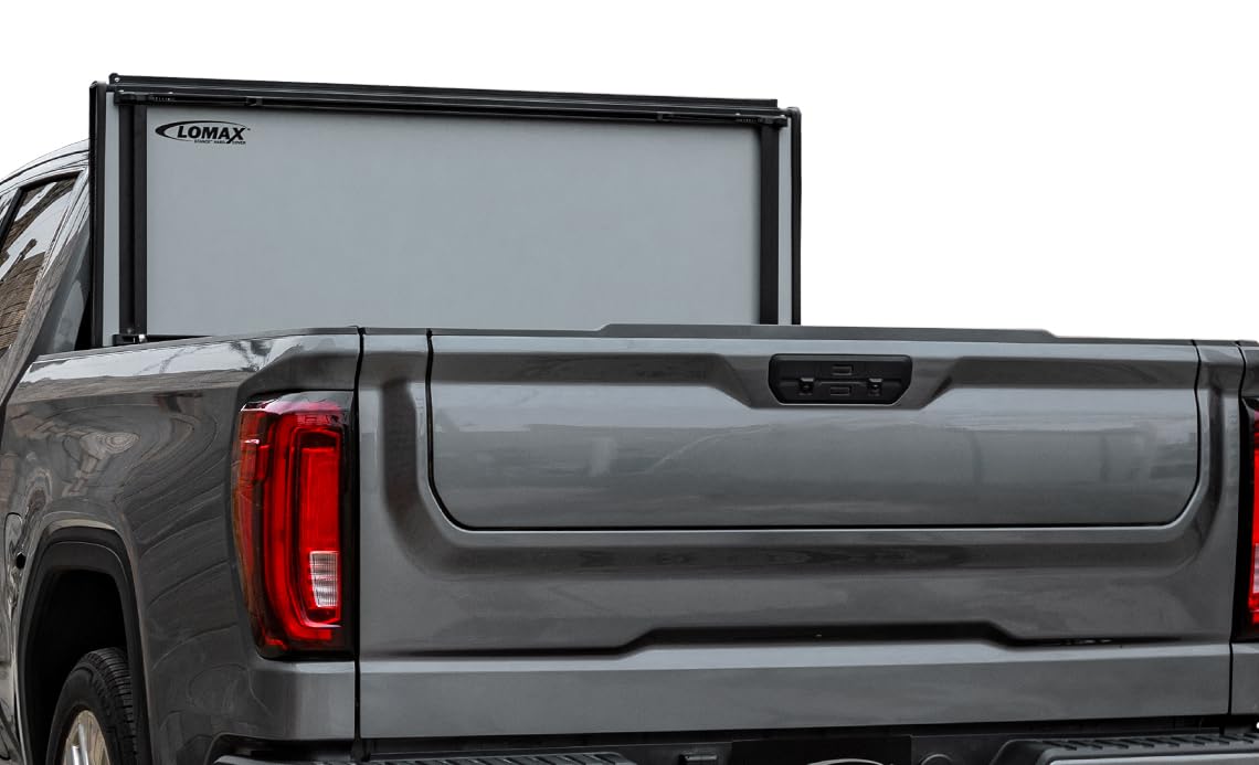 Lomax ACI Stance 22-ON Toyota Tundra 5.6' Box w Deck Rail Hard Tonneau Cover Black Urethane